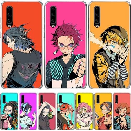 Demon Slayer Trend Anime Phone Case for Huawei P40 P30 P20 Mate 30 20 10 Pro P10 Lite P Smart Z + 2019 Gift Coque Cover Capa