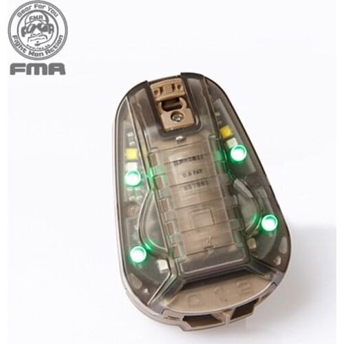 FMA HEL-STAR6 GEN III Green Light Survival Safety Flash Light Outdoor Sports Equipments 1286