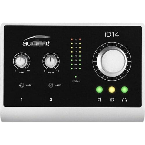 ID14 Professional Studio Sing Music Live Recording Guitar band JFET D.I USB AD-DA Audio Interface Sound card