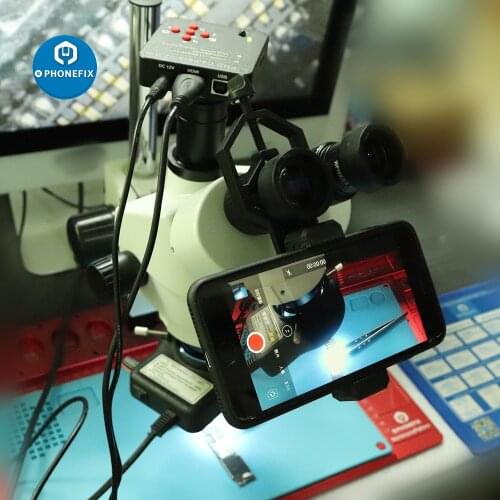 Mobile Phone Holder Microscope Phone Photographing Bracket Cell Phone Video Recording Stand Microscope Stand Holder