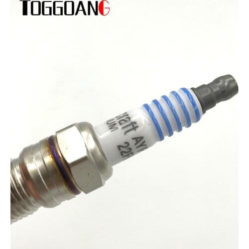 SP-411 6pcs/lot AYFS22FM Iridium Spark Plug For Ford Edge Fusion Lincoln MKS MKX Mercury Mystique Mazda