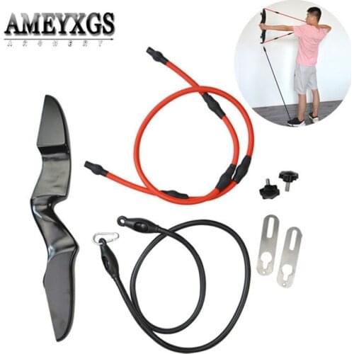 1pc 9 Levels Draw Weight Adjustable Archery Rally Practice Tool Archer Arm Finger Strength Trainer For Bow Shooting Accessories