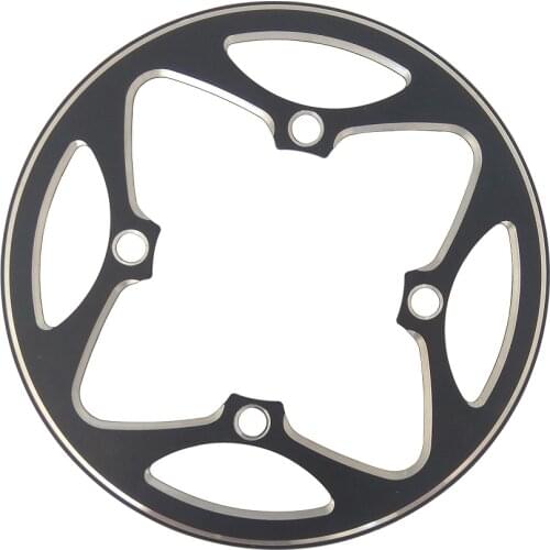 TRUYOU Bike Parts 104 BCD 44T 42T Aluminum Alloy Guard MTB Chainring Cover Mountain Bikes Chain Ring Protect Cover Support