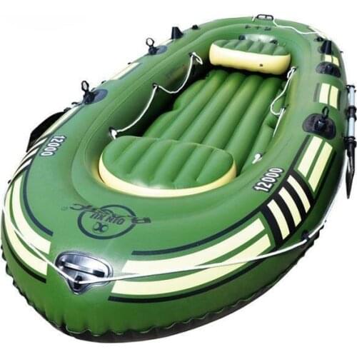 Thickened PVC inflatable boat kayak rubber boat fishing boat for 6 people