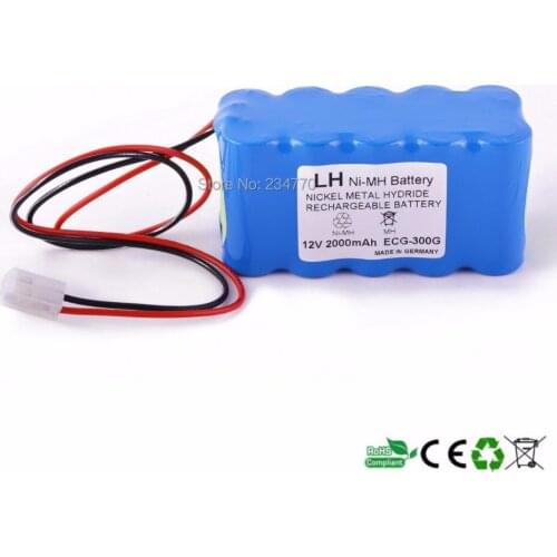 Medical Battery Replacement for Biocare ECG-101 ECG-101G,ECG-100 Digital 1-channel ECG battery