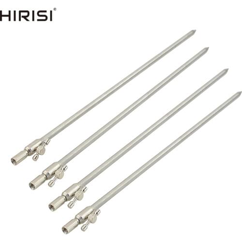 4 Piece Carp Fishing Rod Pod Fishing Bank Sticks Fit Fishing Bite Alarm