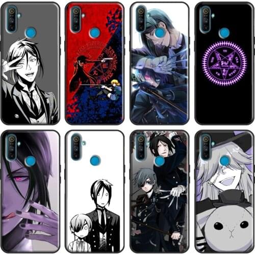 Black Butler Kuroshitsuji Case For OPPO Realme GT C3 C11 C15 XT X2 X7 6 7 Pro Phone Case For OnePlus 8T 7T 8 Pro Case