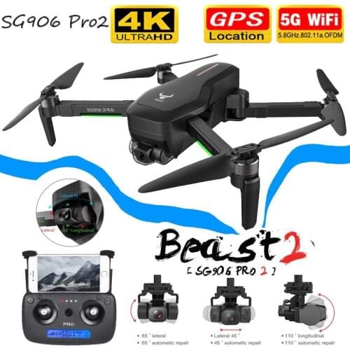 2021 NEW SG906 Pro 2 GPS Drone with Wifi 4K Camera Three-Axis Anti-Shake Gimbal Brushless Professional Quadcopter Dron