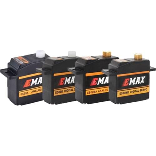 4pcs EMAX ES09A ES09D ES09MA ES09MD Servo Dual-Bearing Specific Swash For Trex 450 RC Helicopters