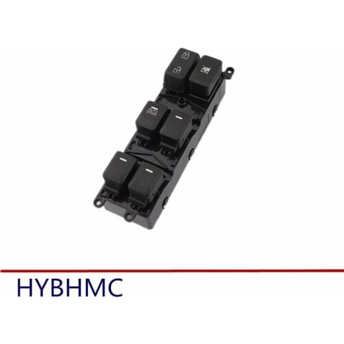 Front left door window glass lift control master switch for KIA K3 K3S