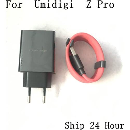 Umidigi Z Pro Used Travel Charger + USB Type-C Cable For Umidigi Z Pro Repair Fixing Part Replacement Free Shipping