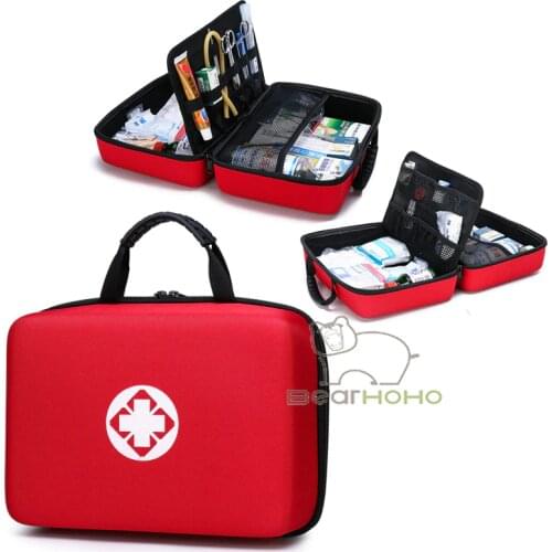 Light Empty First Aid Kit Waterproof Oxford Portable Compression Medical Bag Outdoor Rescue,Car Carrying Emergency Survival Kit