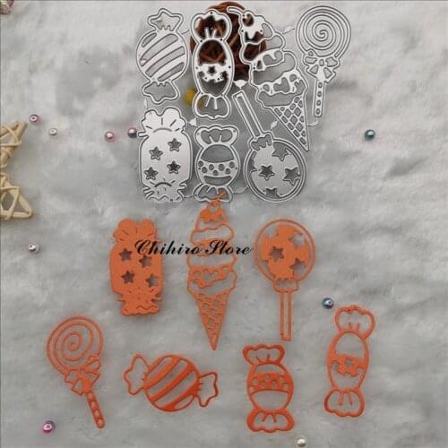 Candy metal cutting dies cut die mold background decoration Scrapbook paper craft knife mould blade punch stencils dies