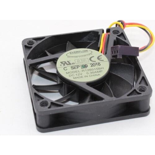 R126015BH New For everfllow 6015 12V 60mm 6cm fan Power Continues to Mute Cooling Fan