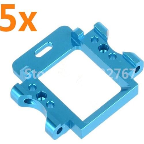 Wholesale 5Pcs/Lot HSP 102061 02021 Aluminum Alloy Rear Gear Box Mount for 1/10th RC Model Car Upgrade Parts CNC 94102 SONIC