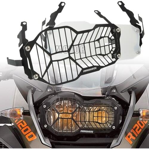 R 1250 GS ADV LOGO Motorcycle CNC Accessories Headlight Protector Cover Grill Protector For BMW R1250GS Adventure 2019 2020 2021