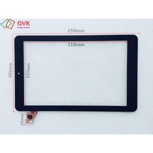 10.1 inch black touch screen for ENVIZEN DIGITAL VEVT10Q EVT10Q Capacitive touch screen panel repair replacement spare parts