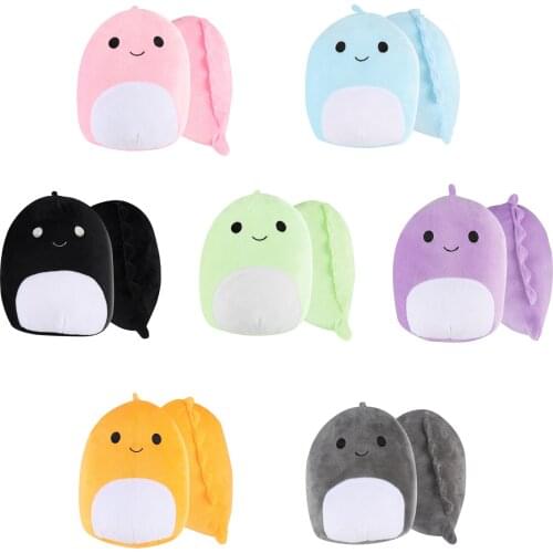 Cute Dinosaur Doll Plush Toy Soft Fat Dinosaur Pillow Lunch Break Room Decoration Sleeping Soothing Children Toy Holiday Gift