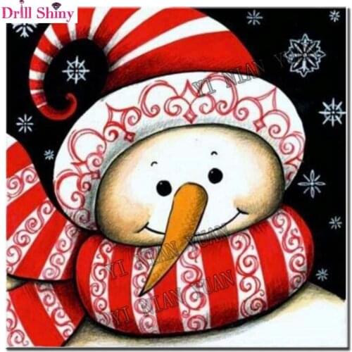 Snowman,Diamond Painting,Full,Diamond Embroidery,5D,Cross Stitch,kits,Mosaic,Round,Rhinestone,DIY,Home,Decoration,Christmas,Gift