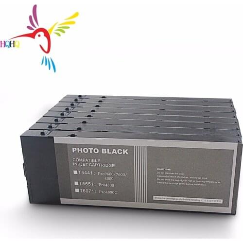 T5631-T5638/t5639 Empty Compatible Ink Cartridge with One Time Chip for Epson 4800/7800/9800 Printers 4800 Empty Cartridge T5631