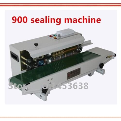 Automatic continuous Band Sealer, Heat plastic bag Sealer, sealing machine, suitable for plastic bag and aluminum bag