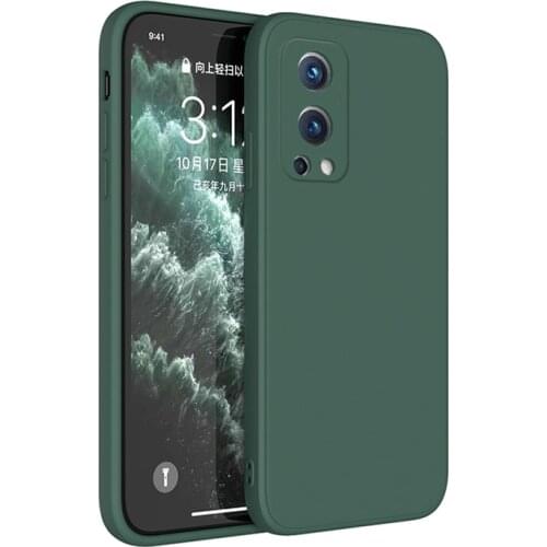 For Oneplus Nord 2 Case Cover N200 CE 5G 9 Pro 9R 8T Soft Liquid Silicone Bumper Phone Cases For Oneplus 8 Nord2 N200 Funda