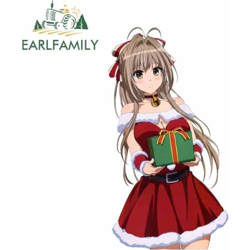 EARLFAMILY 13cm x 7.2cm For Anime Graffiti Car Stickers Surfboard Decal Waterproof Car Accessories Vinyl Material Decoration