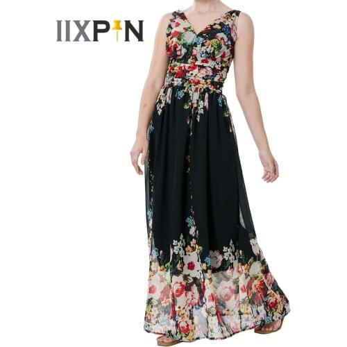 Летние платья с принтом IIXPIN China At AliExpress