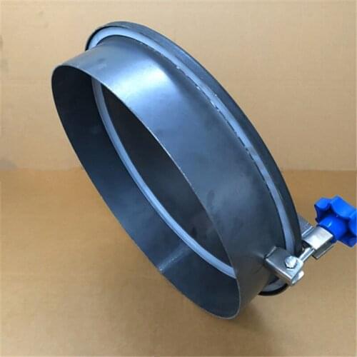 Manhole Cover Carbon Steel Quick Opening Manhole Atmospheric Manhole Door Iron Man Hole Tank Mouth Round Manhole