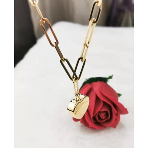 Fashion jewelry steel necklace