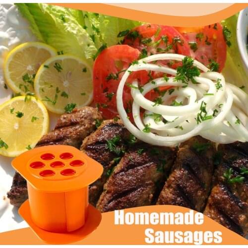 Meat Sausage Hot Dog Hand Burger Handmade Mincer Sausages Maker Gadgets Aluminum Grinding Machine Kitchen Gadget Tools #T2P