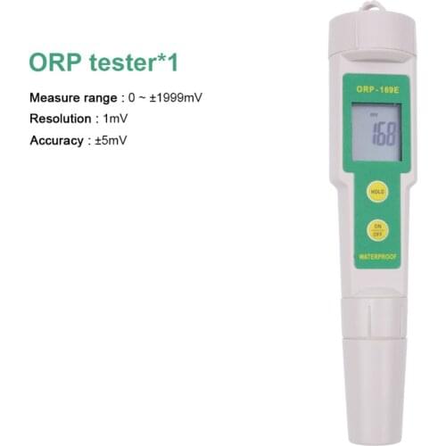 169E ORP/Redox Tester waterproof ORP meter Water Quality Monitor Pen Tester ph meter