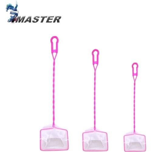 Practical Landing Net for Aquarium Fish Tank Accessories Net 3 Size S M L Fishes Shrimps Catching Accessories