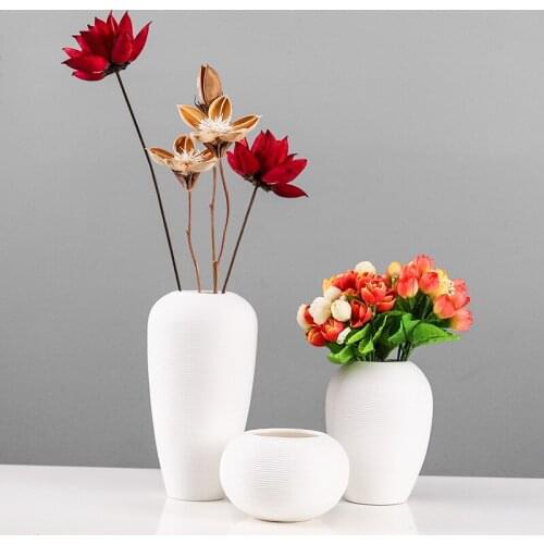 Modern Display flowers Desktop Ornaments Countertop Flower Vases Home Dried Flower Artificial flower Accessories Wedding Gifts