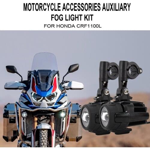 Fog Lights Motorcycle Accessories For Honda CRF1100L CRF 1100L CRF1100 L Africa Twin LED Auxiliary Fog Light Driving Lamp
