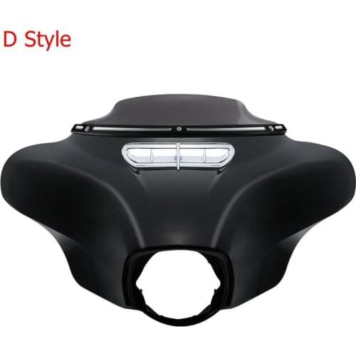 Motorcycle Outer Fairing LED Trim Windshied Set For Harley Touring Electra Glide Street Glide Ultra Limited Tri Glide 2014-2019