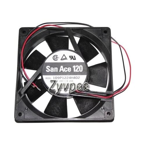 120x120x25MM 109P1224H402 24V 0.24A 2Wires 12CM Inverter Fan