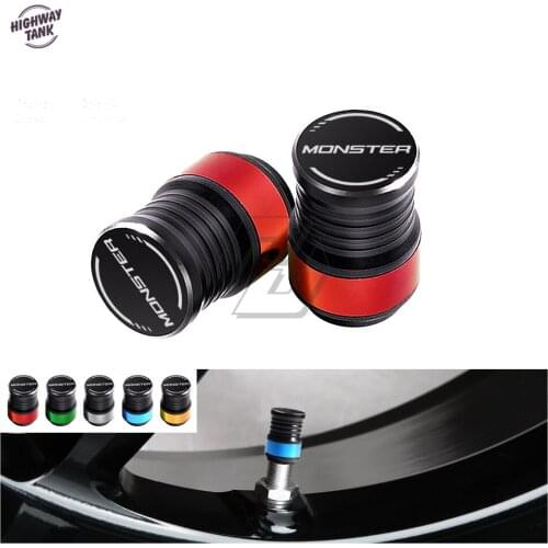 Motorcycle Accessories Wheel Tire Valve Caps Covers Case for Ducati 899 1199 1299 Panigale V2 V4 Rim