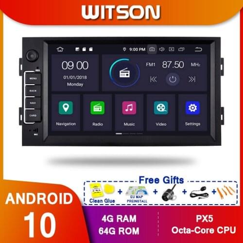 WITSON Android10 Octa core PX5 CAR DVD player For PEUGEOT 308S IPS SCREEN 4GB RAM 64GB ROM CAR GPS NAVIGATION