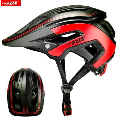 BATFOX bike helmet women men hot sale cycling helmet integrally-molded bicycle helmet man bike fox mtb casco bicicleta hombre