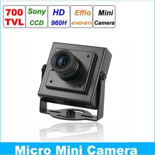 High Resolution HD Mini Digital CCTV Camcorder Sony 960H CCD Effio 700TVL Security Small CCTV Camera Micro Video Surveillance