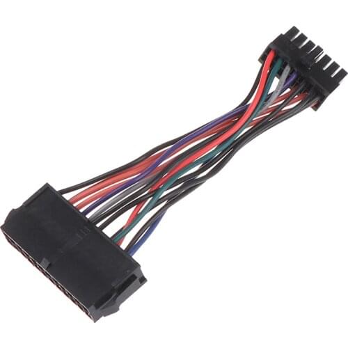 Hot sale 1pc 15cm power supply cable cord atx 24 pin to 14 pin adapter cable for lenovo