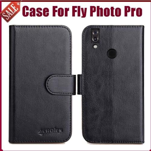 Hot Sale! Fly Photo Pro Case New Arrival 6 Colors High Quality Flip Leather Protective Case Cover For Fly Photo Pro Case