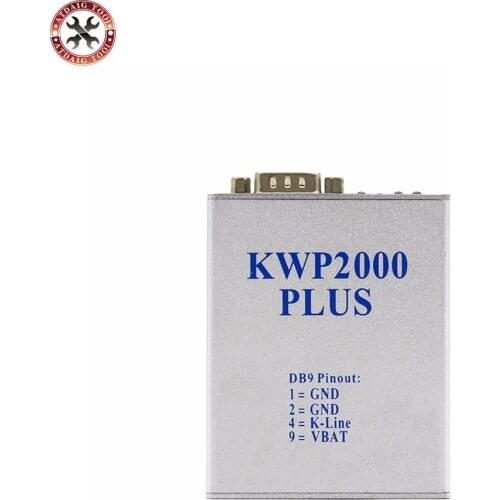 Hot Selling KWP2000 Plus OBDII OBD2 ECU Chip Tuning Tool KWP 2000 ECU Plus ECU Flasher Smart Remapping Decode Free Ship