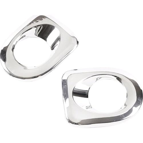 Chrome Rear Interior Door Speaker Cover Trim Decoration for 2007-2021 Toyota - Car Accessories