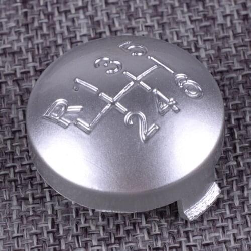 CITALL 6 Speed Gear Shift Knob Cover Cap Fit for Alfa Romeo Brera Spider 159 2005 2006 2007 2008 2009 2010 2011 55344557