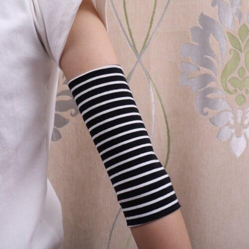 Summer unisex cotton elbow pads air-conditioned room joint warmth arm guards sports scar tattoos