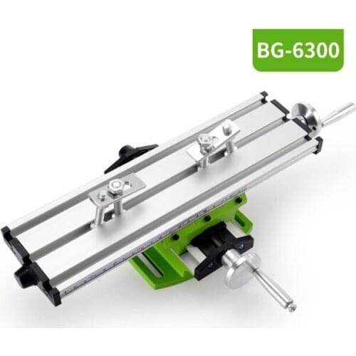 Mini Precision Milling Machine Multifunctional Worktable Adjustment Positioning Cross Bench Drill Vise Fixture Table Tool