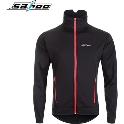 Men Winter Cycling Jacket Windproof MTB Road Bike Jacket Fleece Thermal Bicycle Jacket Cycling Wind Coat Maillot Ciclismo