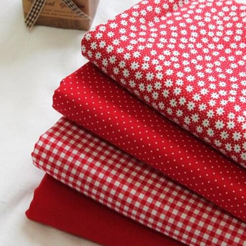 New Thickened Cotton Linen Cloth Flowers/Plaid Fabric For Sewing DIY Curtain Tablecloth Sofa Curtain Hanging Cloth Picnic Cloth